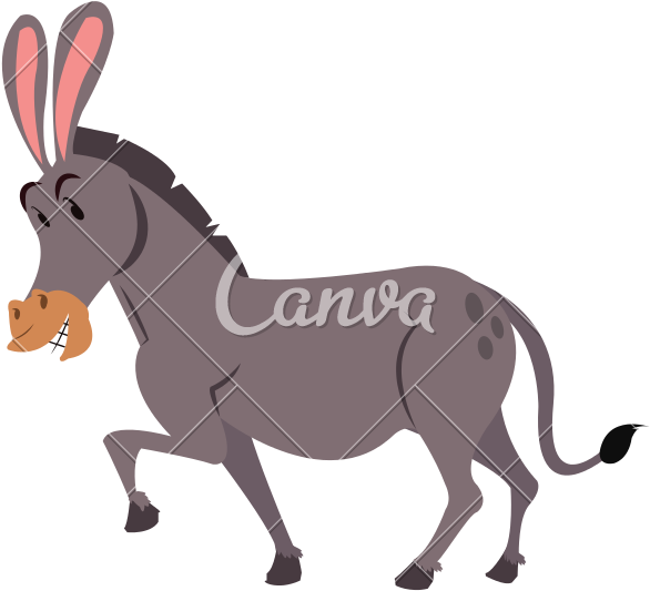 Donkey Cartoon Design - Donkey Cartoon Design (800x800)
