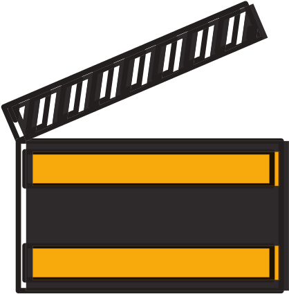 Movie Clapboard Symbol - Movie Clapboard Symbol (550x550)