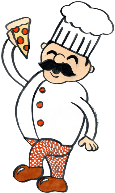 Pizza Chef By Estherella - Pizza Chef By Estherella (400x623)