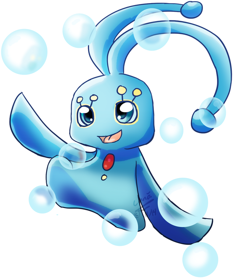 Manaphy By Crazy-luna - Manaphy By Crazy-luna (818x977)