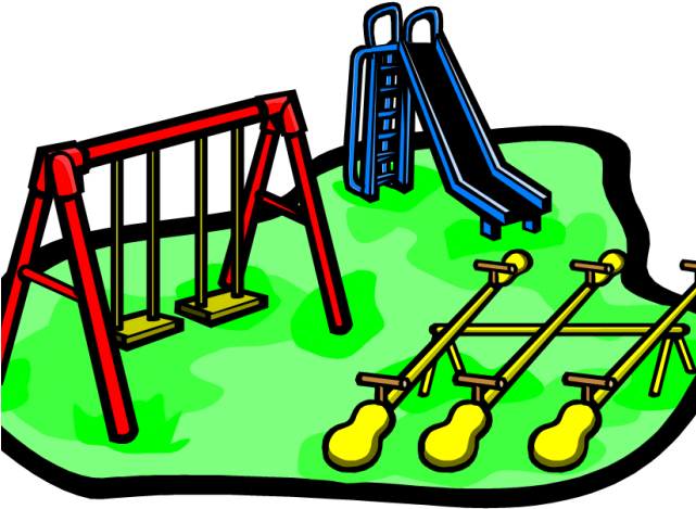 Park Clipart School Playground - Park Clipart School Playground (640x480)