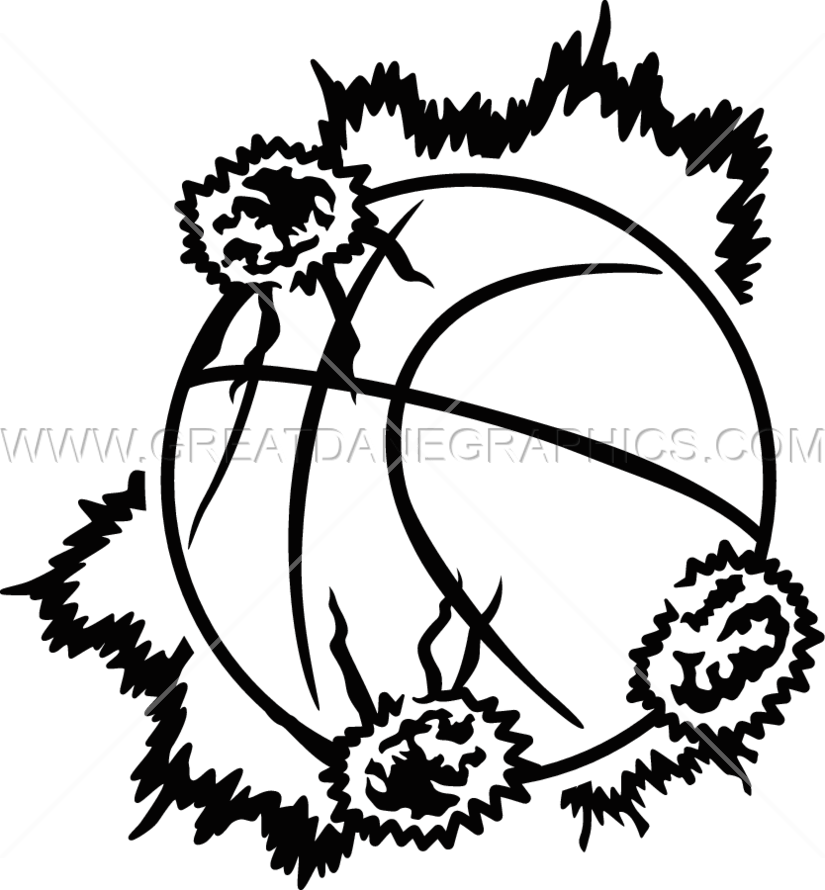 Basketball Drawing Crown - Basketball Drawing Crown (825x890)