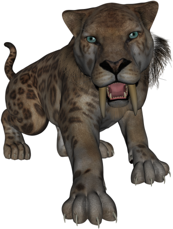 Saber Toothed Tiger,saber Tooth,tiger,cat,big Cat,saber, - Saber Toothed Tiger,saber Tooth,tiger,cat,big Cat,saber, (500x500)