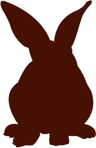 Rabbit Silhouette Premium Clipart - Rabbit Silhouette Premium Clipart (512x512)
