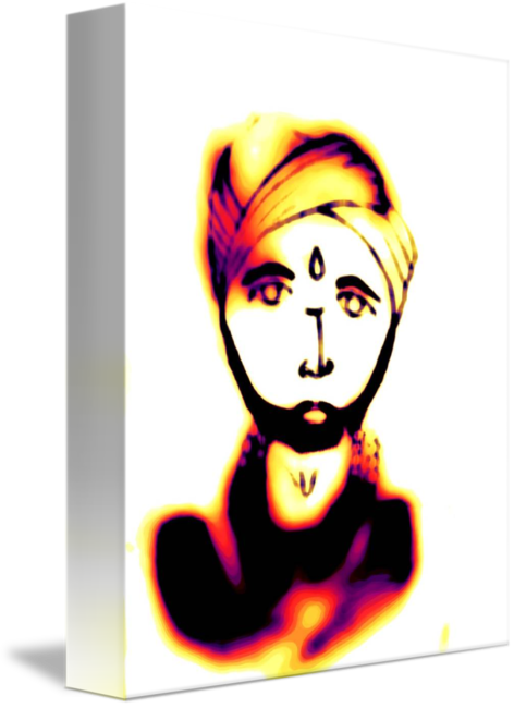 Hindu Man By Charisse Antoine - Hindu Man By Charisse Antoine (472x650)