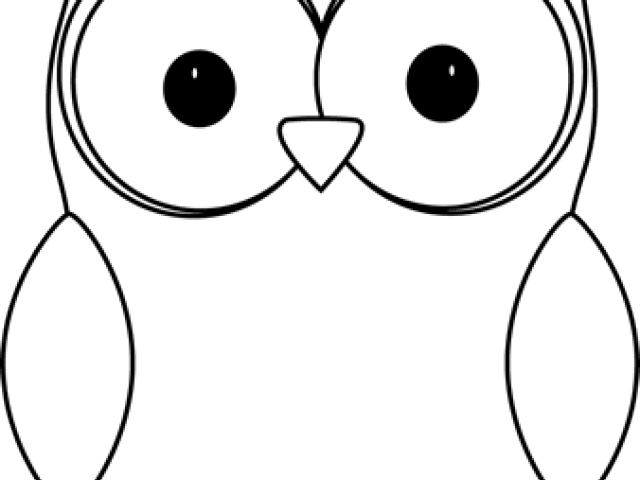 Snowy Owl Clipart Face - Snowy Owl Clipart Face (640x480)
