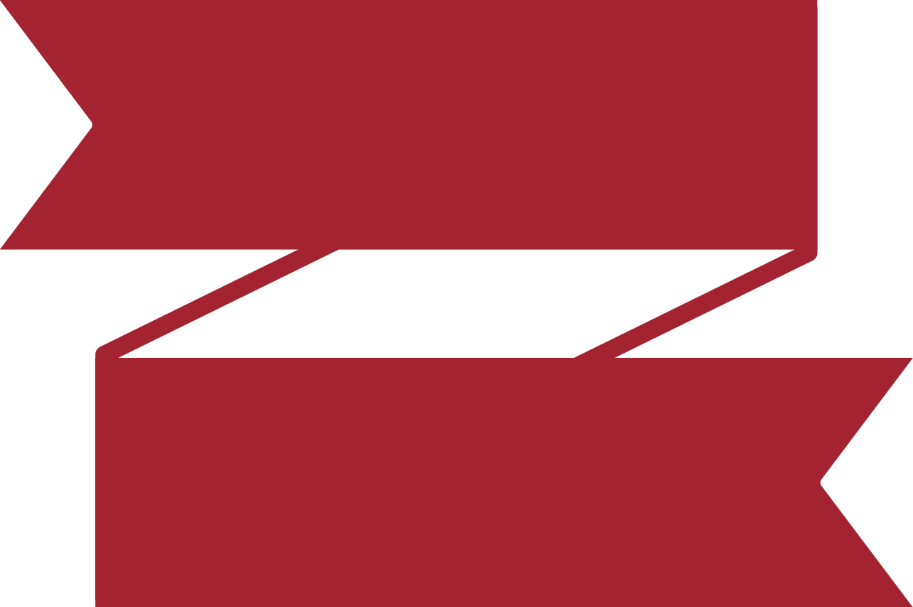 Red Half Half Ribbon Banner Join Line - Red Half Half Ribbon Banner Join Line (1285x855)