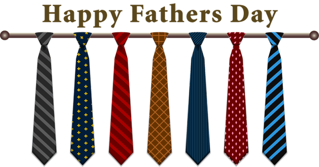 Father's Day Banner Clipart - Father's Day Banner Clipart (640x335)