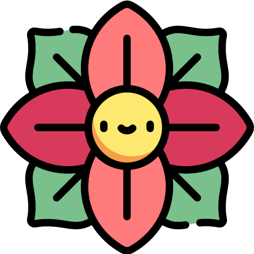 Poinsettia Free Icon - Poinsettia Free Icon (512x512)