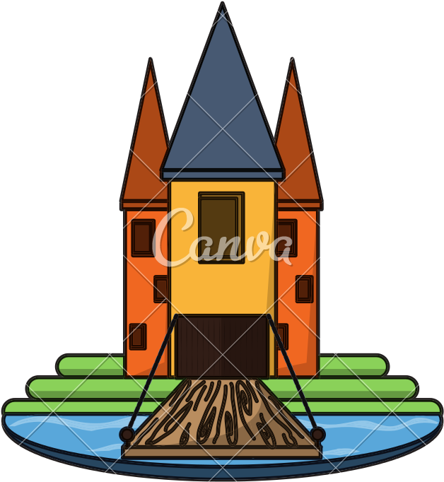 Medieval Castle Icon Image - Medieval Castle Icon Image (800x800)