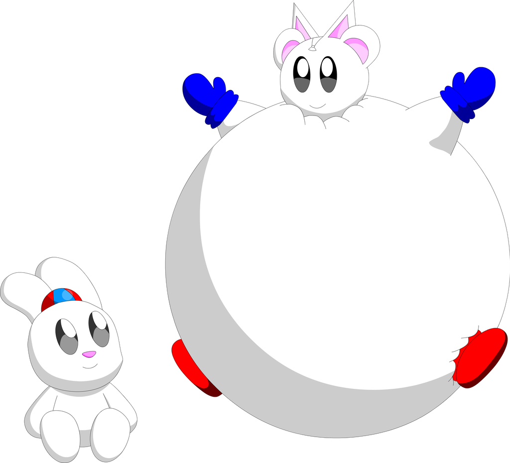 Bounbi Playing With Bouncy Bearcat By Darlaltonthebearcat - Bounbi Playing With Bouncy Bearcat By Darlaltonthebearcat (1024x930)