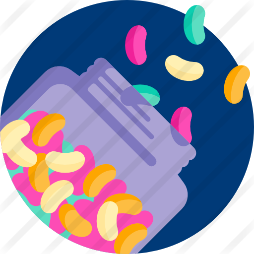 Candy Jar Free Icon - Candy Jar Free Icon (512x512)