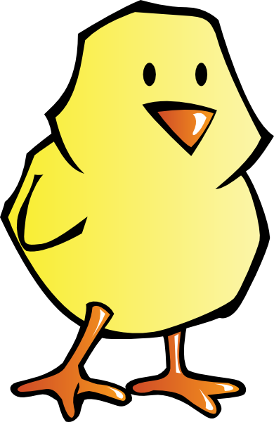 Baby Chick Clipart - Baby Chick Clipart (390x600)