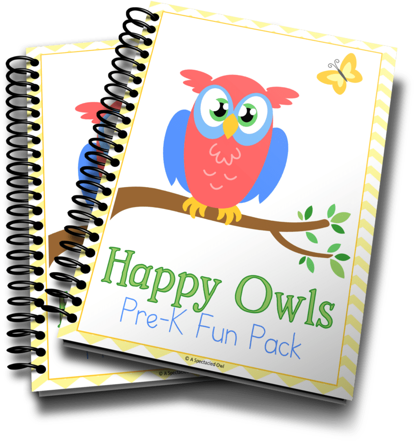 Happy Owls Prek Fun Pack - Happy Owls Prek Fun Pack (938x1024)