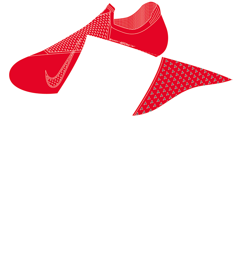 Flyknit Upper Uses Different Textures For Receiving, - Flyknit Upper Uses Different Textures For Receiving, (767x891)