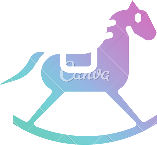 Rocking Horse Baby Toy Icon - Rocking Horse Baby Toy Icon (800x800)