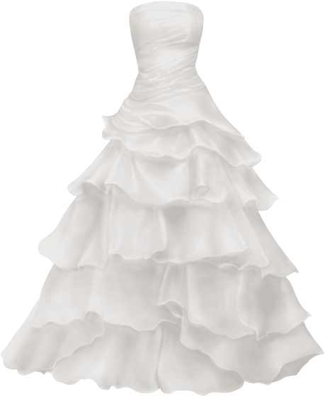 Free Png Download Ball Gown Wedding Dress Clipart Png - Wedding Dress Png (481x580)