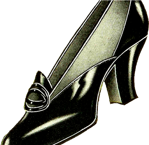Women Shoes Clipart Vintage - Shoe (640x480)