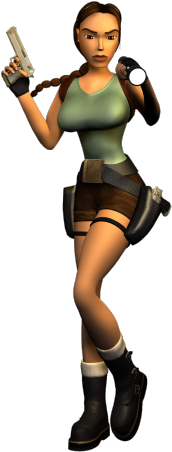 Tomb Raider Clipart Toomb - Lara Croft Png (350x467)