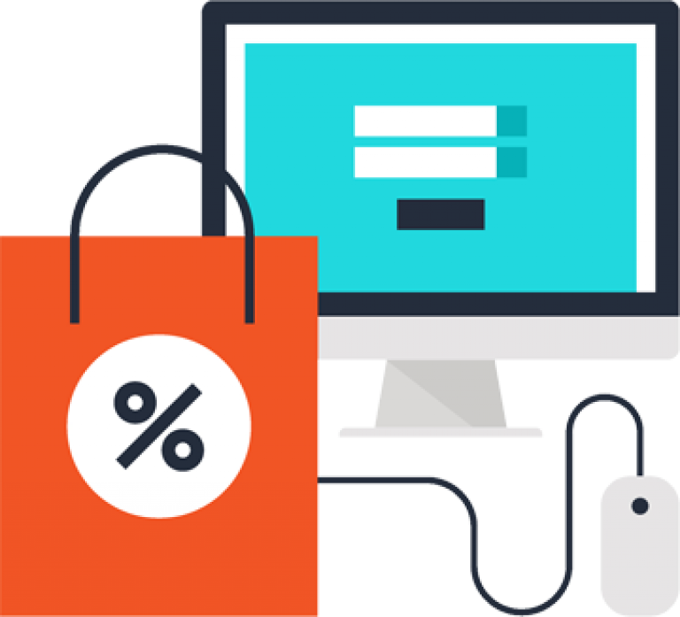 Marketing Whatsapp Png Clipart Digital Marketing Email - Ecommerce Vector Png (768x697)