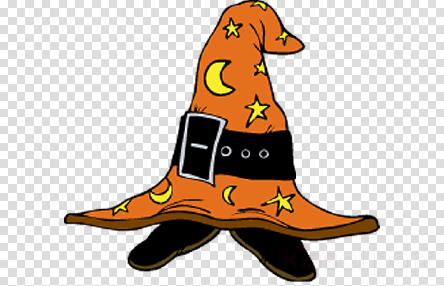 Witches Hats Clipart Witch Hat Clip Art - Halloween Png Cute Ghost (900x580)