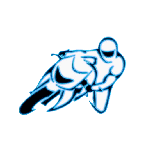 Rsd Clutch And Brake Levers For Harley Clipart Motorcycle - Black And White Motorcycle Logo (502x502)