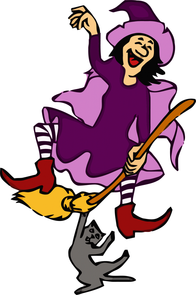 Witch Clipart Dancing - Dancing Witch (680x1024)