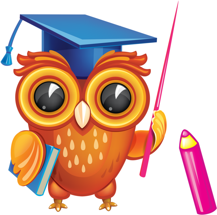 Clipart Owl Graduate - Búho De Graduacion Png (773x800)