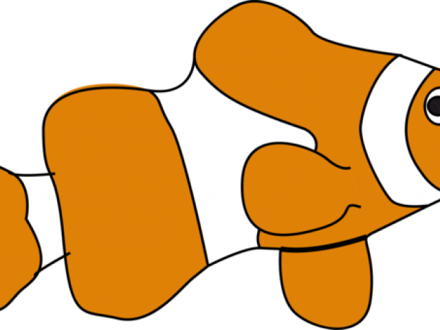 Clownfish Clipart Bony Fish - Text Features Label Clipart (640x480)
