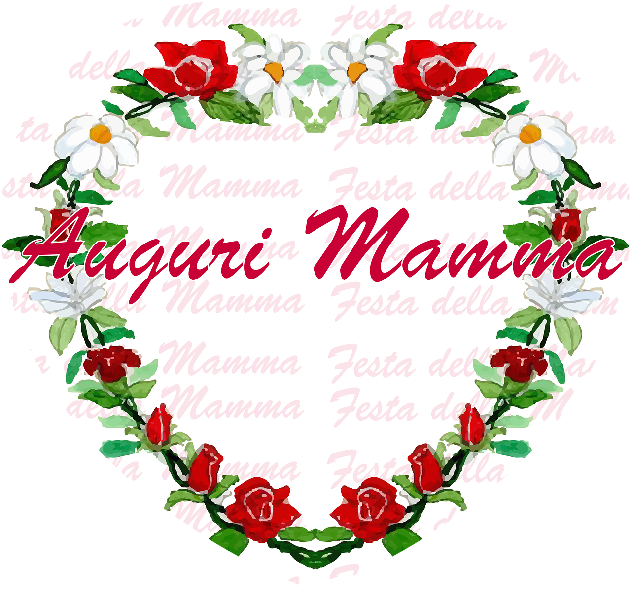 Party Mom Mom Flowers Designed - Garden Roses (1280x1203)