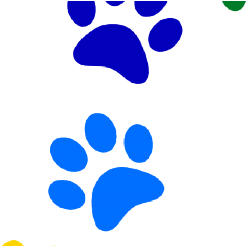 Paw Clipart Rainbow - Paw Clipart Rainbow (640x480)