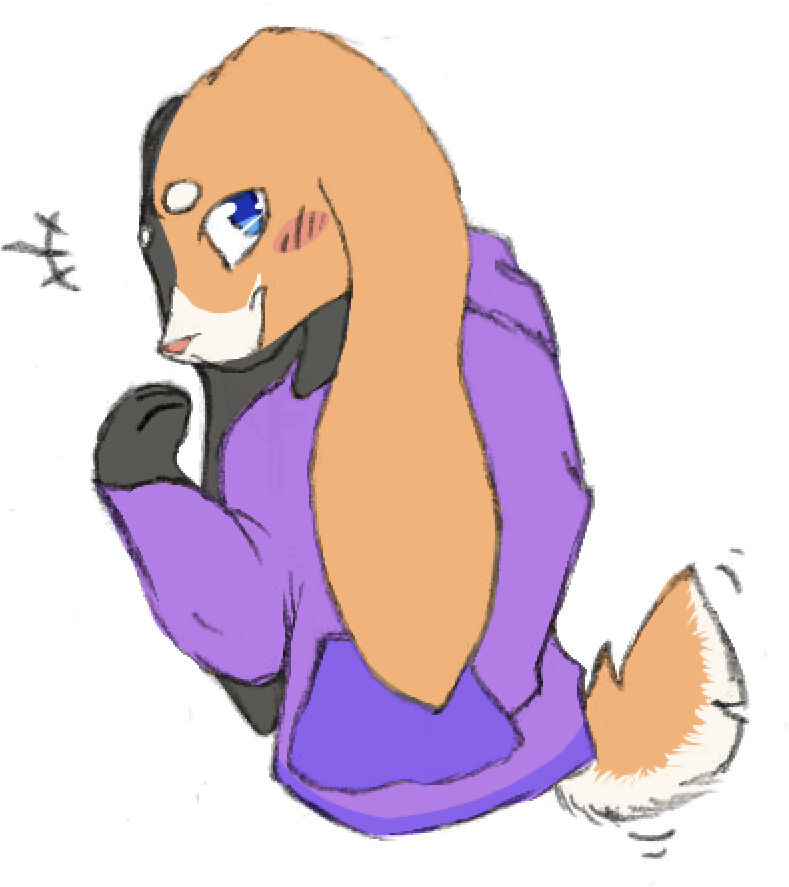 @enderquus You Made Buppy Look So Cute You're Awesome - Cartoon (800x900)