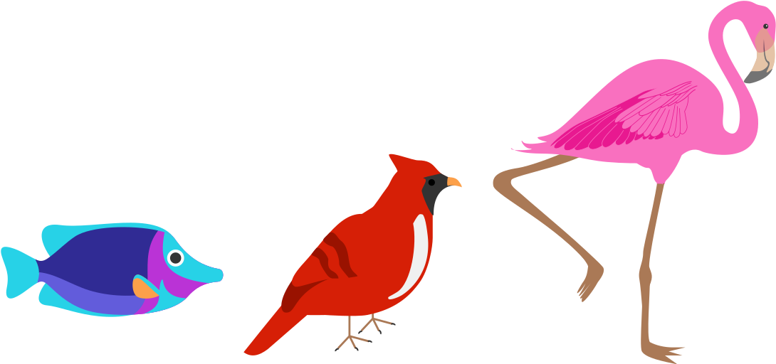 If You Think Of Anything Brightly Colored In The Animal - Cardinal (1198x524)