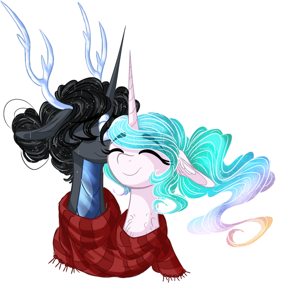 Alicorn, Alternate Universe, Announcer , Antlers, Artist - Illustration (1046x1024)