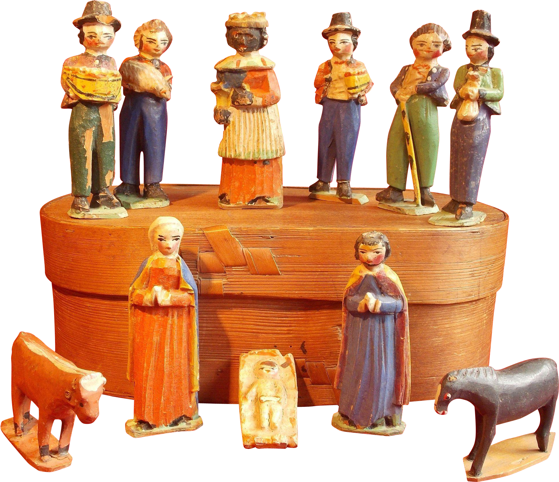A Very Rare Th Century Grodnerthal Woodens - Figurine (1940x1940)
