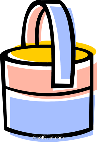Cleaning Pail Royalty Free Vector Clip Art Illustration - Cleaning Pail Royalty Free Vector Clip Art Illustration (330x480)