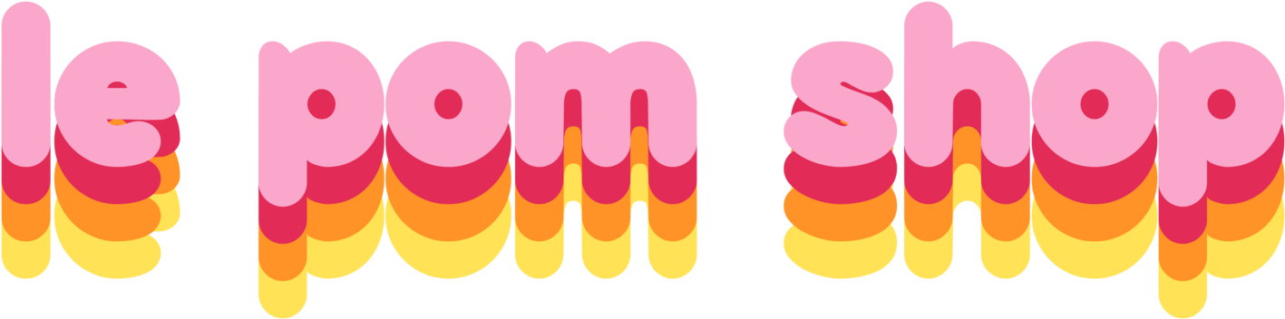 Pom Poms Clipart Pink - Graphic Design (1500x435)