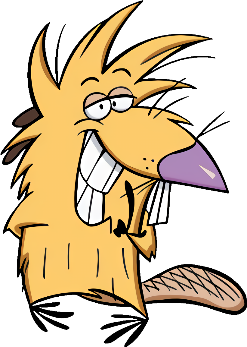 Beaver Clipart Angry Beaver - Angry Beavers Norbert (821x1151)