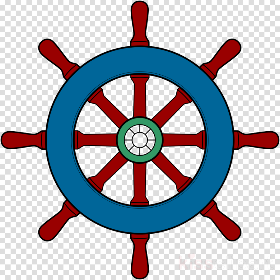 Boat Wheel Clipart Ship's Wheel Boat Clip Art - Clip Art Steering Wheel Ship (900x900)