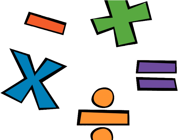 Sign Clipart Mathematics - Transparent Background Math Clipart (640x480)