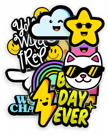 Kids Photo Props - Cartoon (350x435)