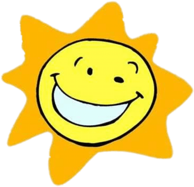 Free Png Download Smiling Cartoon Sun Clipart Png Photo - Gifs (850x638)
