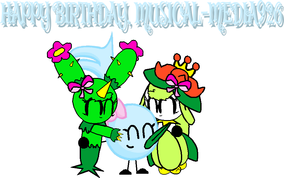 Happy Birthday, Little Cute Girl - Cartoon (937x587)