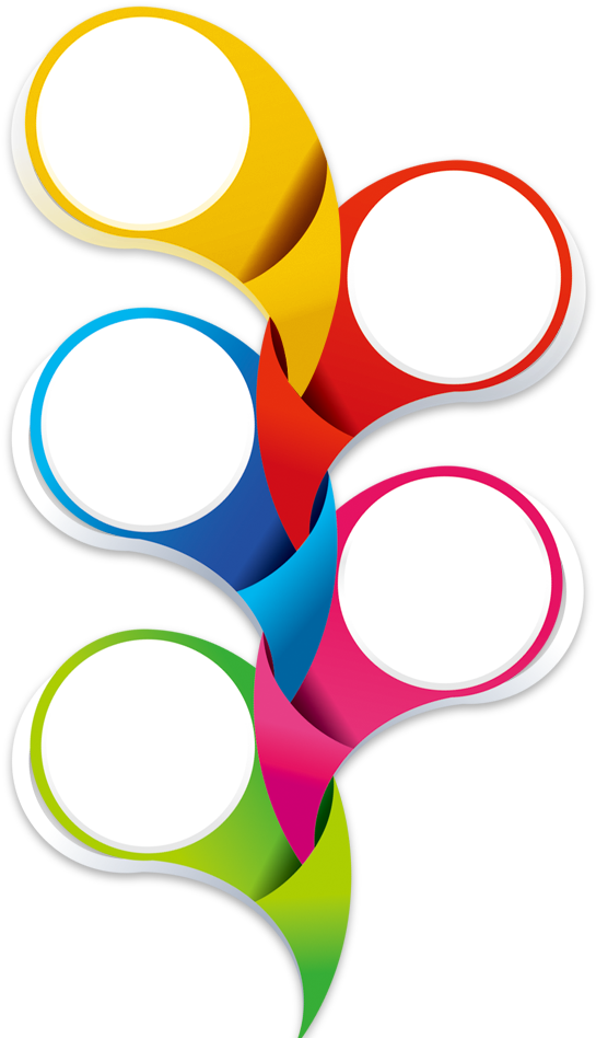 Circle Creative Border Icon Png Download Free Clipart - Creative Border Line Png (640x1008)
