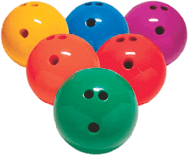 Bowling Pins Transparent Png Stickpng - 6 Bowling Balls (400x400)