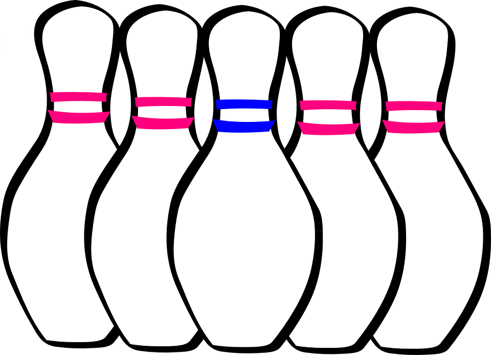 Desenho De Pinos De Boliche (960x693)