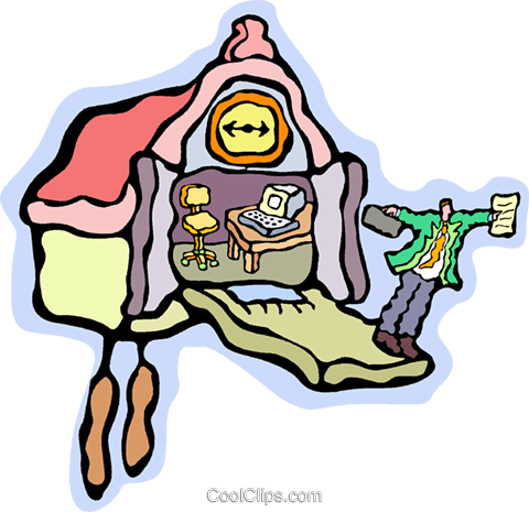 Cuckoo Clock Royalty Free Vector Clip Art Illustration - Cuckoo Clock Royalty Free Vector Clip Art Illustration (480x465)