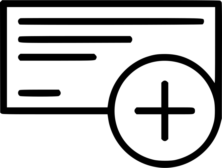 Cancelled Cheque Icon Png Clipart Checks Computer Icons - Cancelled Cheque Icon Png (900x683)