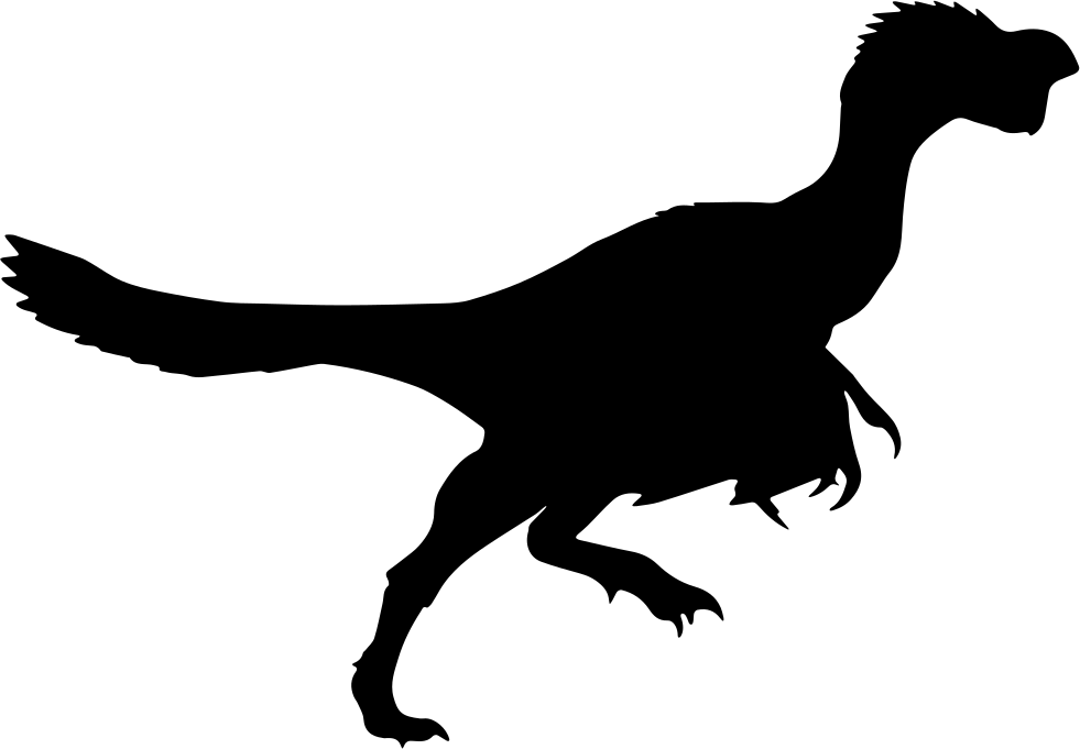 Citipati Dinosaur Silhouette Comments - Citipati Silhouette (981x681)