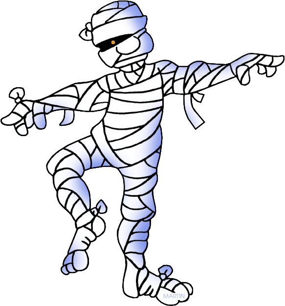 Mummy - Ancient Egypt Mummy Cartoon (606x648)